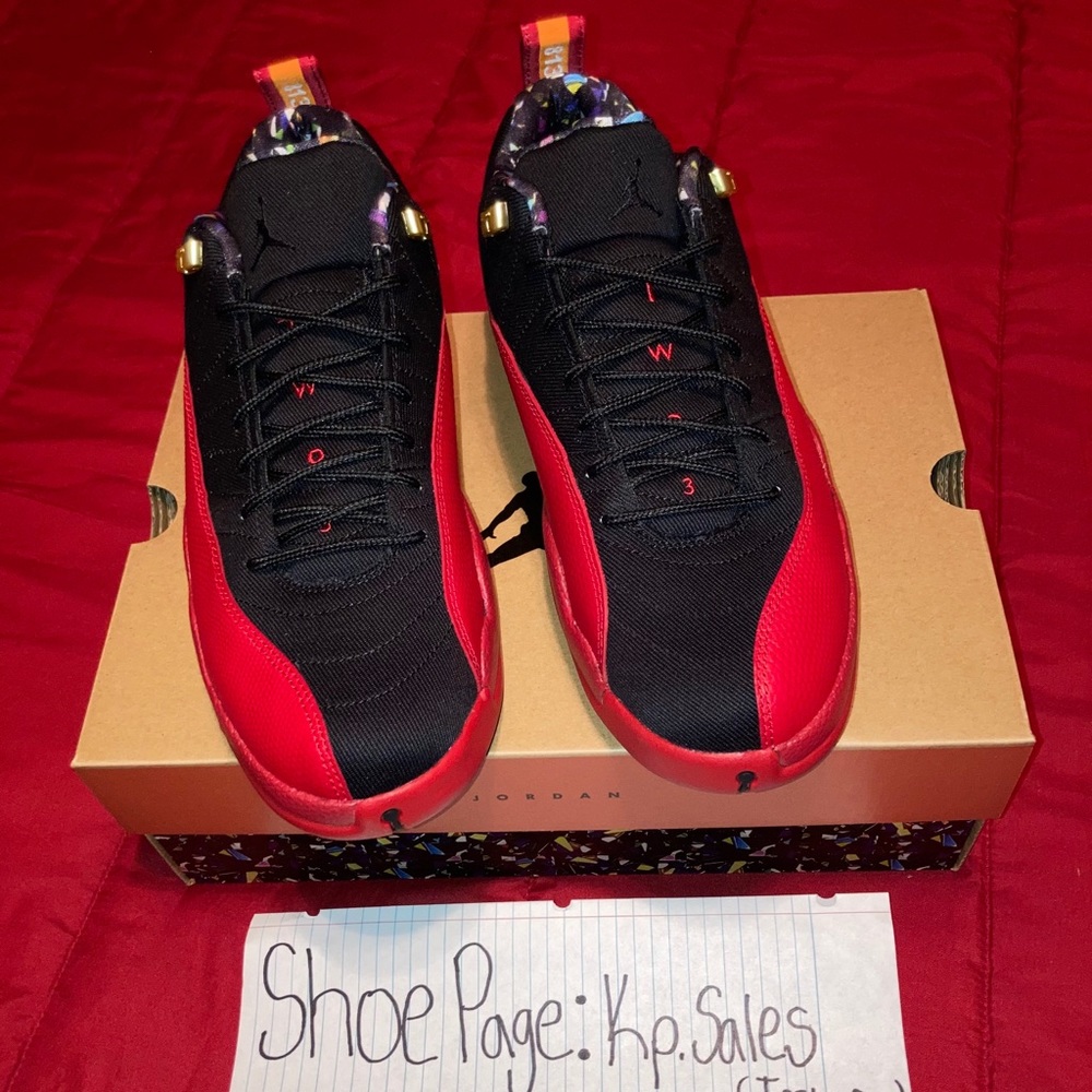 -Air Jordan 12 Retro Low SE 
“Super Bowl”